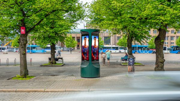 Pillar Kluuvi Rautatientori A